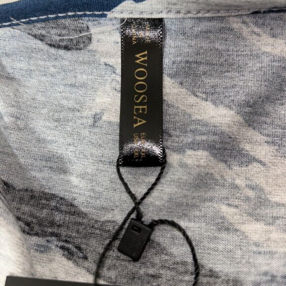 WOOSEA Women Sleeveless Deep V Neck Loose Long Maxi Dress XXL Flowers - Picture 8 of 10